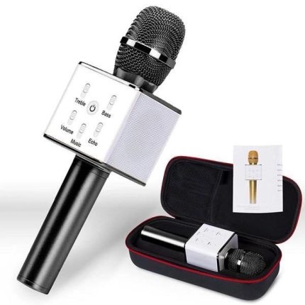 Microfon karaoke cu baterie încorporată